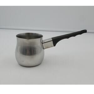 18-10 Stainless Steel Coffee Milk Warmer Coffee, 1 cup Frother PRE-OWNED